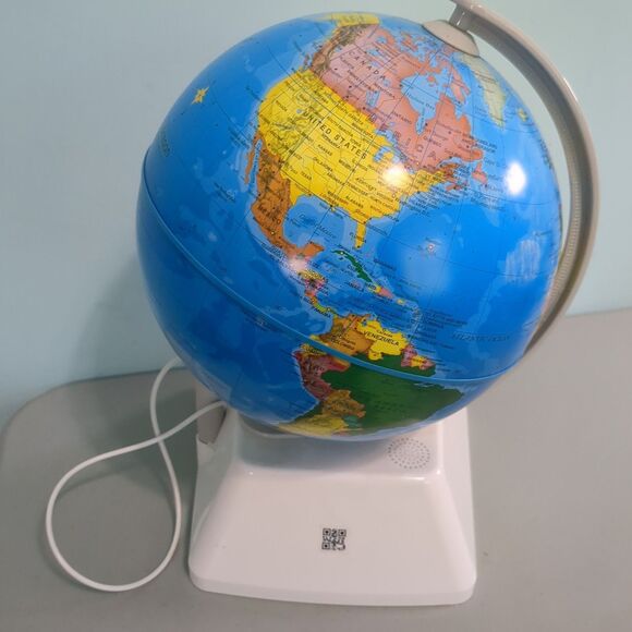 Oregon Scientific Smart Globe Touch Discovery Educational World Geography Kids - Picture 2 of 2